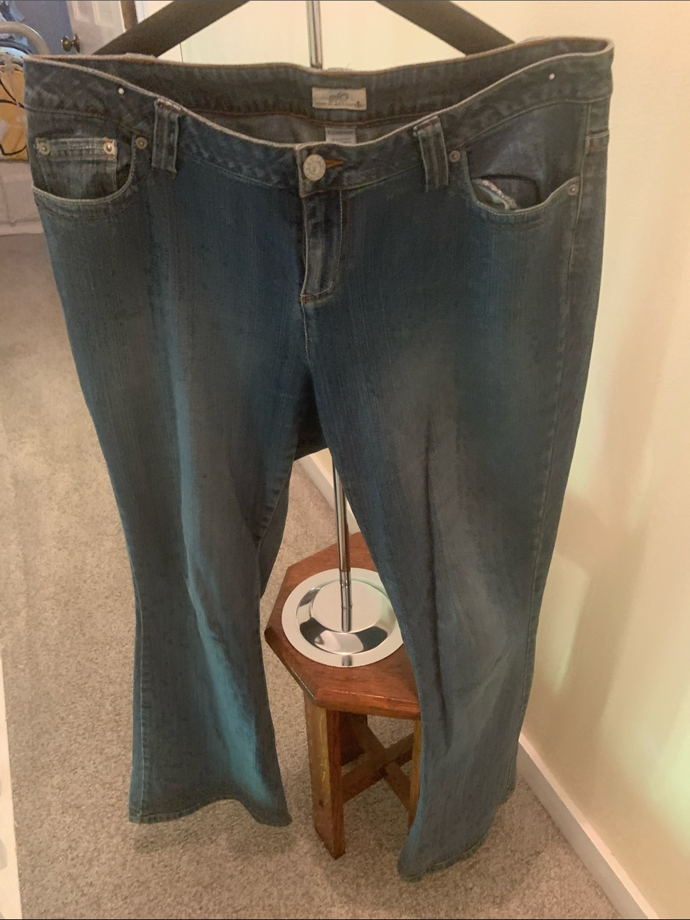 SO juniors Dark Blue Boot Cut Jeans